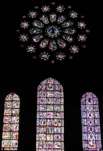 West windows