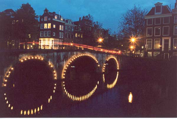 Bridge at night
